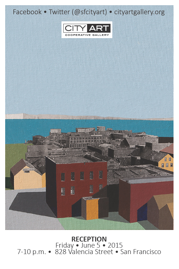 city art june postcard