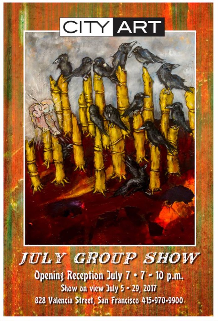 City Art July Postcard