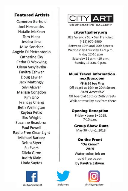 City Art June Reception Artists